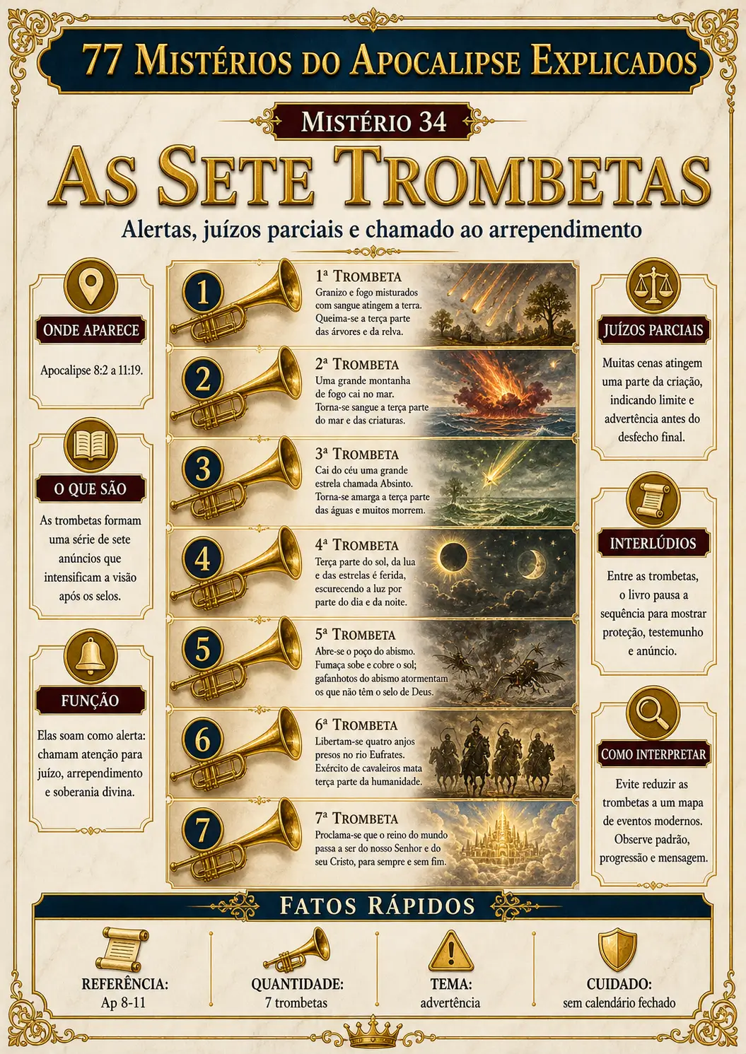 Prévia do Mistério 34 - As Sete Trombetas