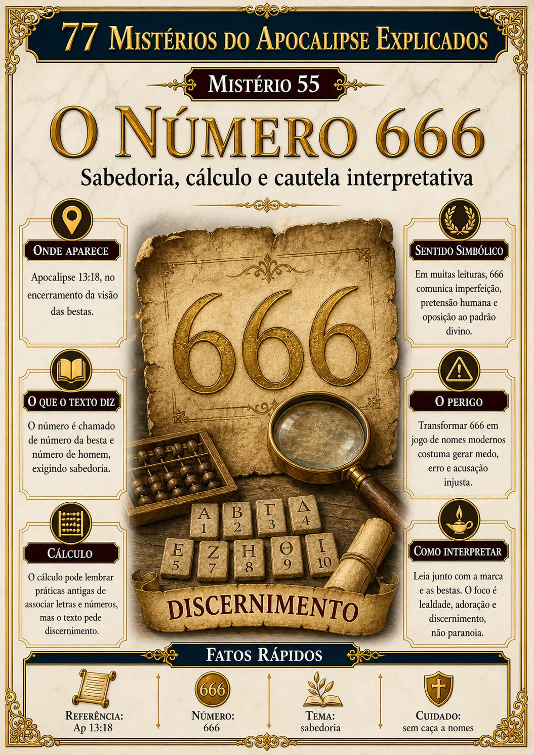 Prévia do Mistério 55 - O Número 666
