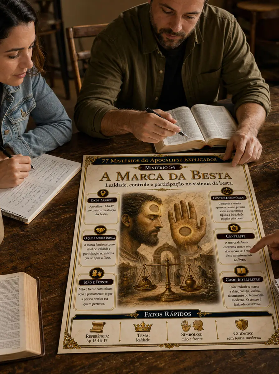 Prévia impressa da Marca da Besta